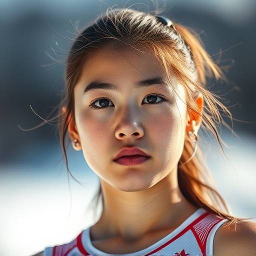 Team member Chloe Kim